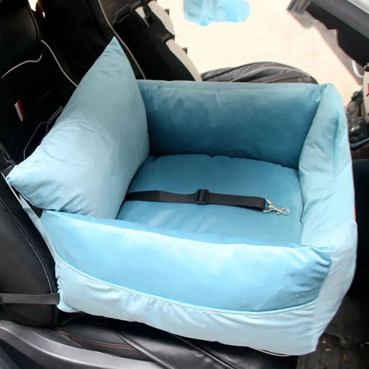 Teddy Car Mat for Pet Safety Seat Cushion