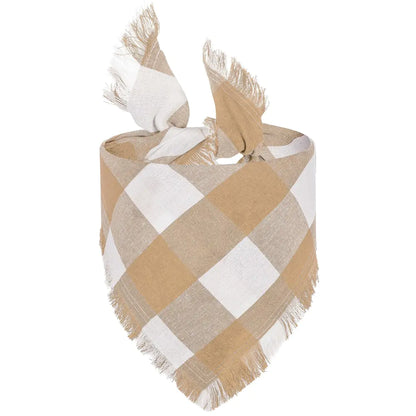 "Tassel Style Triangle Scarf for Pets"