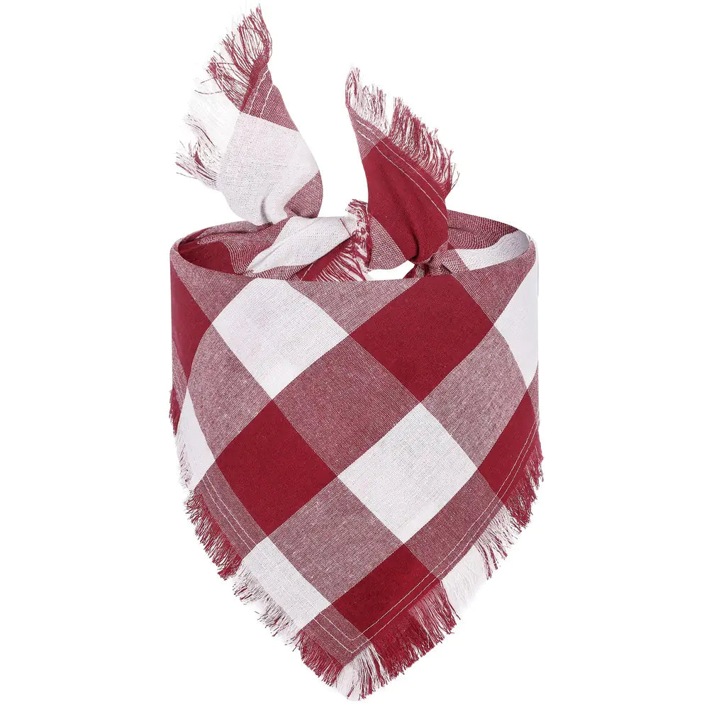 "Tassel Style Triangle Scarf for Pets"