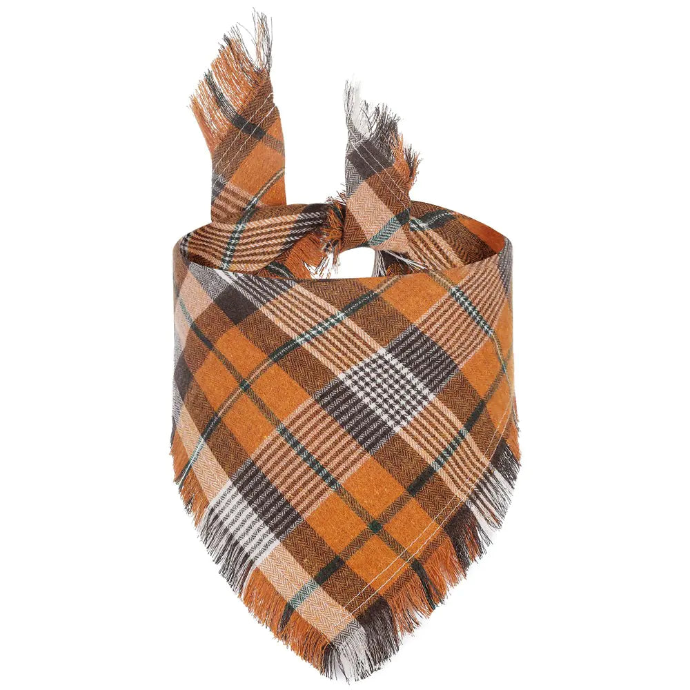 "Tassel Style Triangle Scarf for Pets"