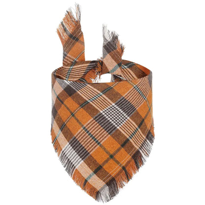 "Tassel Style Triangle Scarf for Pets"